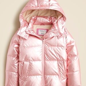 Crewcuts Size 8-9 Light Pink Puffer Jacket.